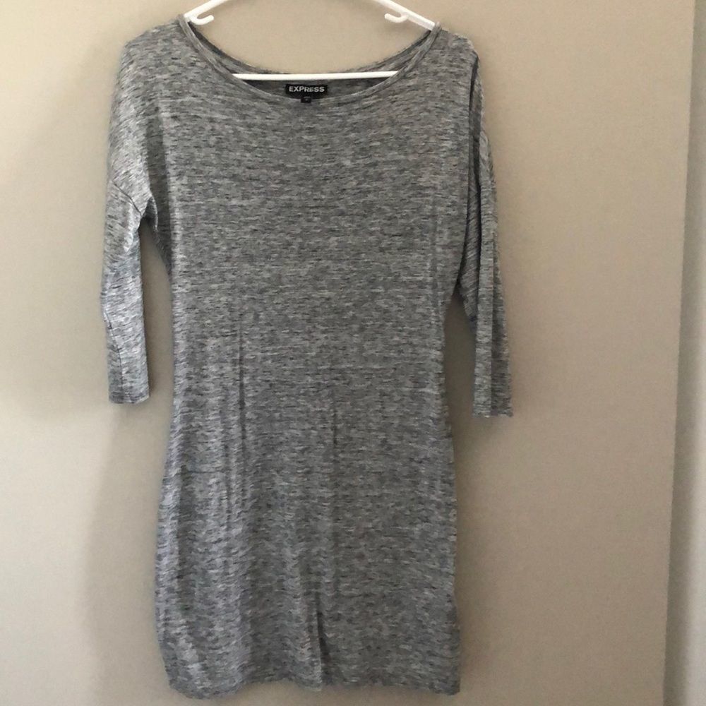 Express 3/4 sleeve tunic dress